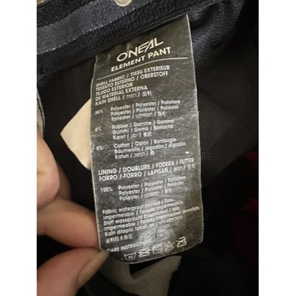 O'NEAL Element Red White Blue War Hawk 1970 Racing Motocross Pant Youth 8-10 - Picture 9 of 12